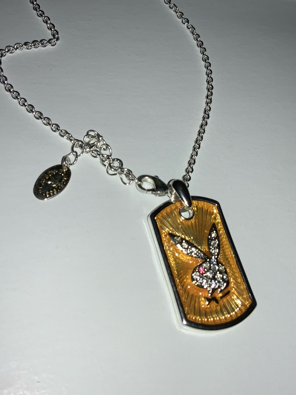Vintage Y2k dog tag new